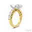 Marquise Shape Semi-Mount Diamond Engagement Ring