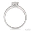 Round Shape Lovebright Diamond Engagement Ring