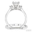 Round Shape Lovebright Diamond Wedding Set