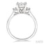 Round Shape Lovebright Diamond Engagement Ring