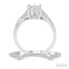 Round Shape Lovebright Diamond Wedding Set