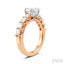 Oval Shape Semi-Mount Diamond Engagement Ring