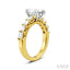 Marquise Shape Semi-Mount Diamond Engagement Ring