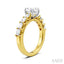 Oval Shape Semi-Mount Diamond Engagement Ring