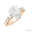 Pear Shape Semi-Mount Diamond Engagement Ring