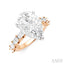 Pear Shape Semi-Mount Diamond Engagement Ring