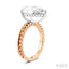 Pear Shape Semi-Mount Diamond Engagement Ring