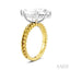 Marquise Shape Semi-Mount Diamond Engagement Ring