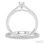 Princess Shape Diamond Wedding Set