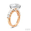 Pear Shape Semi-Mount Diamond Engagement Ring