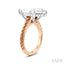 Marquise Shape Semi-Mount Diamond Engagement Ring