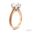 Oval Shape Semi-Mount Diamond Engagement Ring