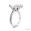Marquise Shape Semi-Mount Diamond Engagement Ring