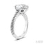 Pear Shape Semi-Mount Diamond Engagement Ring
