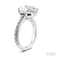 Pear Shape Semi-Mount Diamond Engagement Ring
