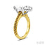 Marquise Shape Semi-Mount Diamond Engagement Ring