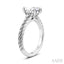 Marquise Shape Semi-Mount Diamond Engagement Ring