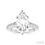 Marquise Shape Semi-Mount Diamond Engagement Ring