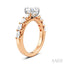 Oval Shape Semi-Mount Diamond Engagement Ring