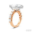Marquise Shape Semi-Mount Diamond Engagement Ring