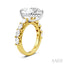 Pear Shape Semi-Mount Diamond Engagement Ring