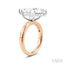 Marquise Shape Semi-Mount Diamond Engagement Ring