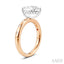 Pear Shape Semi-Mount Diamond Engagement Ring