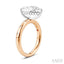 Pear Shape Semi-Mount Diamond Engagement Ring