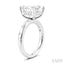 Emerald Shape Semi-Mount Diamond Engagement Ring
