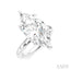 Marquise Shape Semi-Mount Diamond Engagement Ring