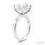 Princess Shape Semi-Mount Diamond Engagement Ring