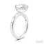 Pear Shape Semi-Mount Diamond Engagement Ring