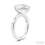 Pear Shape Semi-Mount Diamond Engagement Ring