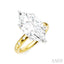 Marquise Shape Semi-Mount Diamond Engagement Ring