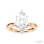 Marquise Shape Semi-Mount Diamond Engagement Ring