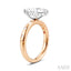 Marquise Shape Semi-Mount Diamond Engagement Ring