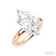 Marquise Shape Semi-Mount Diamond Engagement Ring