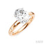 Oval Shape Semi-Mount Diamond Engagement Ring