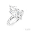 Marquise Shape Semi-Mount Diamond Engagement Ring