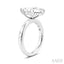 Marquise Shape Semi-Mount Diamond Engagement Ring