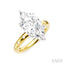 Marquise Shape Semi-Mount Diamond Engagement Ring