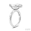 Marquise Shape Semi-Mount Diamond Engagement Ring