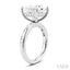 Princess Shape Semi-Mount Diamond Engagement Ring