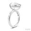 Pear Shape Semi-Mount Diamond Engagement Ring