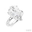 Pear Shape Semi-Mount Diamond Engagement Ring
