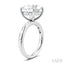 Round Shape Semi-Mount Diamond Engagement Ring
