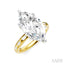 Marquise Shape Semi-Mount Diamond Engagement Ring
