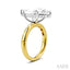 Marquise Shape Semi-Mount Diamond Engagement Ring