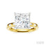 Princess Shape Semi-Mount Diamond Engagement Ring