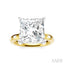 Princess Shape Semi-Mount Diamond Engagement Ring